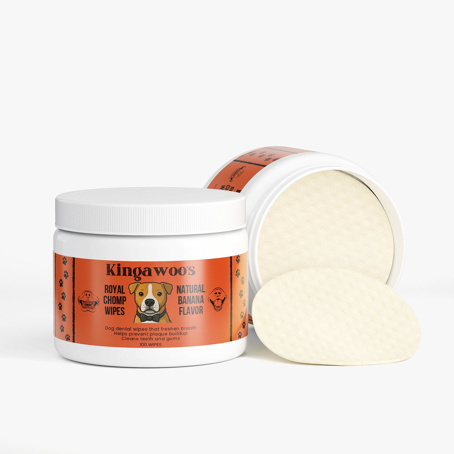 Royal Chomp Wipes - Banana Flavor